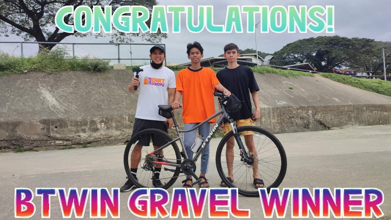 GIVEAWAY - Winner of the BTWIN Gravel bike revealed!