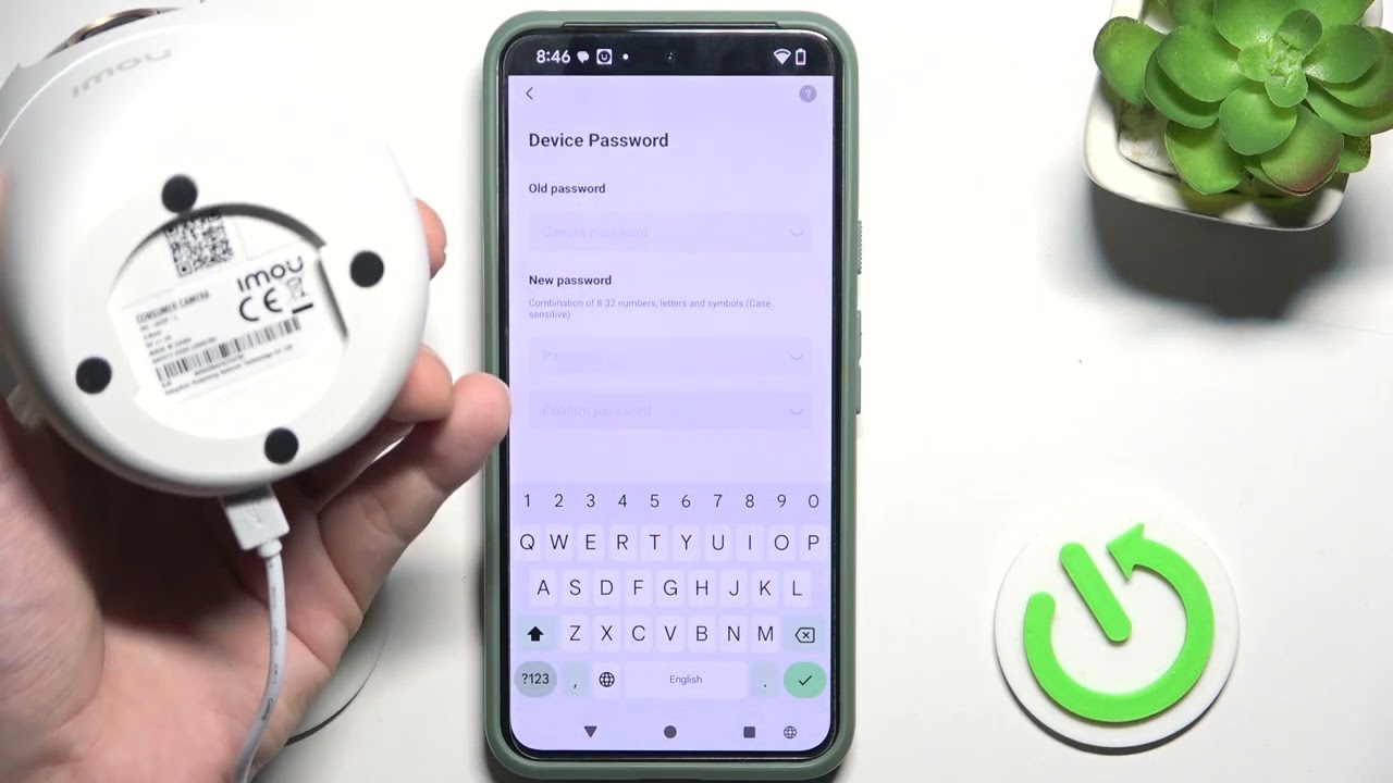Как сменить пароль на IMOU Ranger2