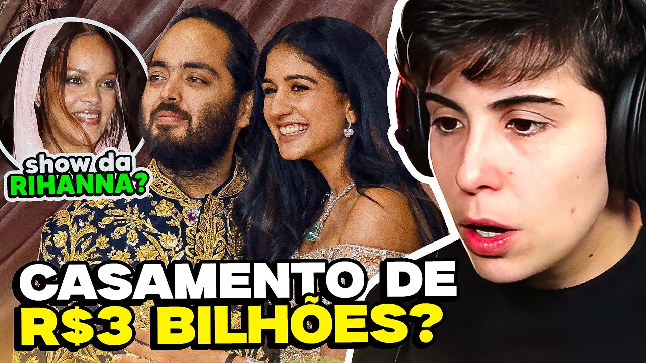 ESSE CASAMENTO CUSTOU MAIS DE 3 BILHÕES DE REAIS! | React