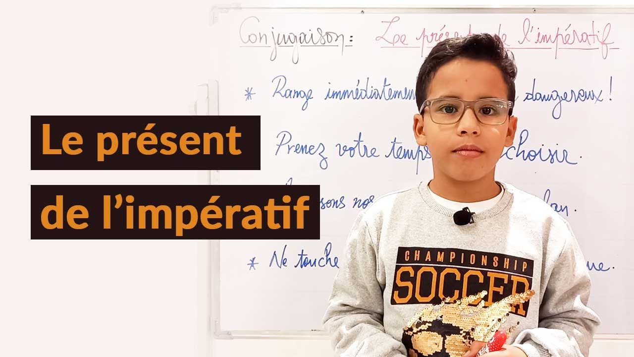 Le présent de l'impératif