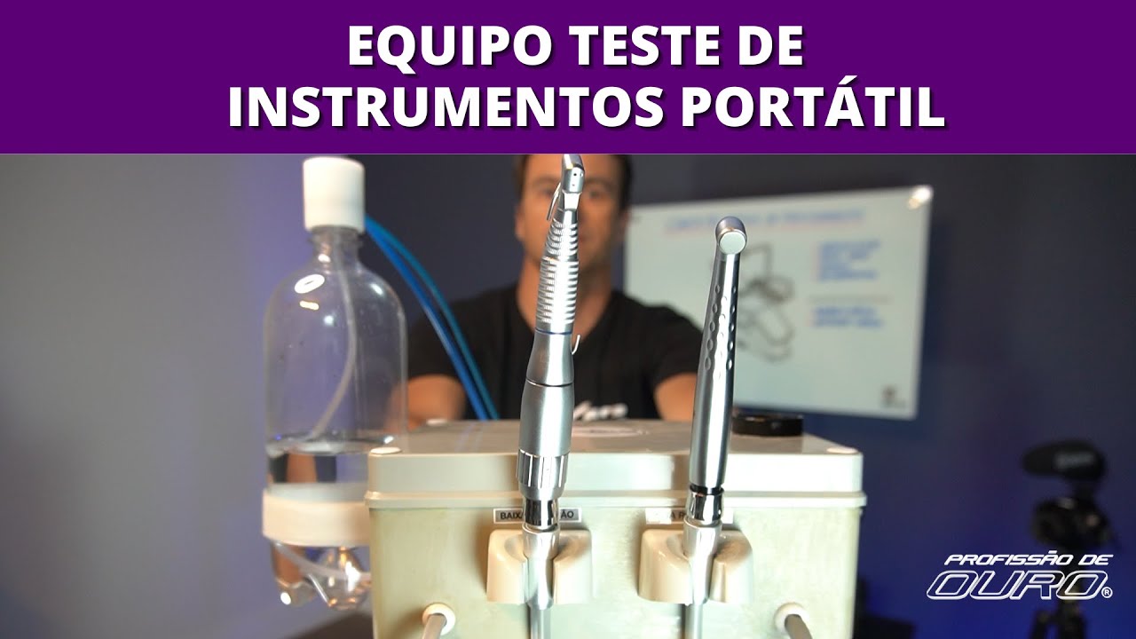 Equipo portátil para teste de instrumentos