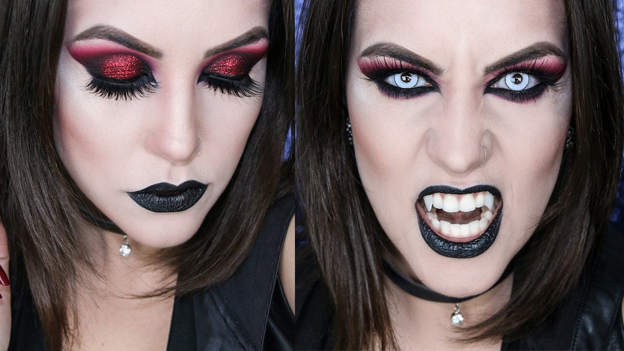 HALLOWEEN - Make Vampira Tomba Azinimiga