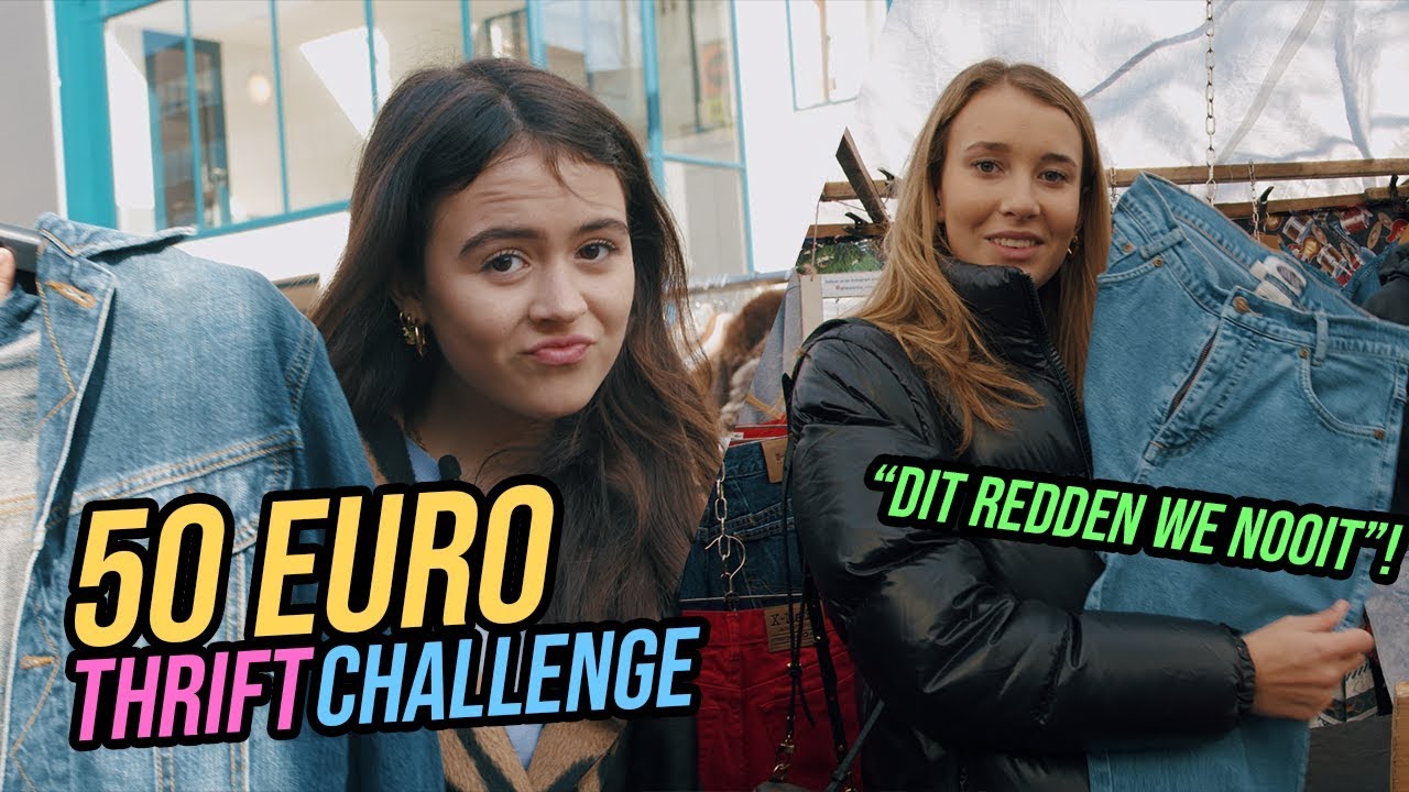 50 EURO THRIFT SHOPPING CHALLENGE!