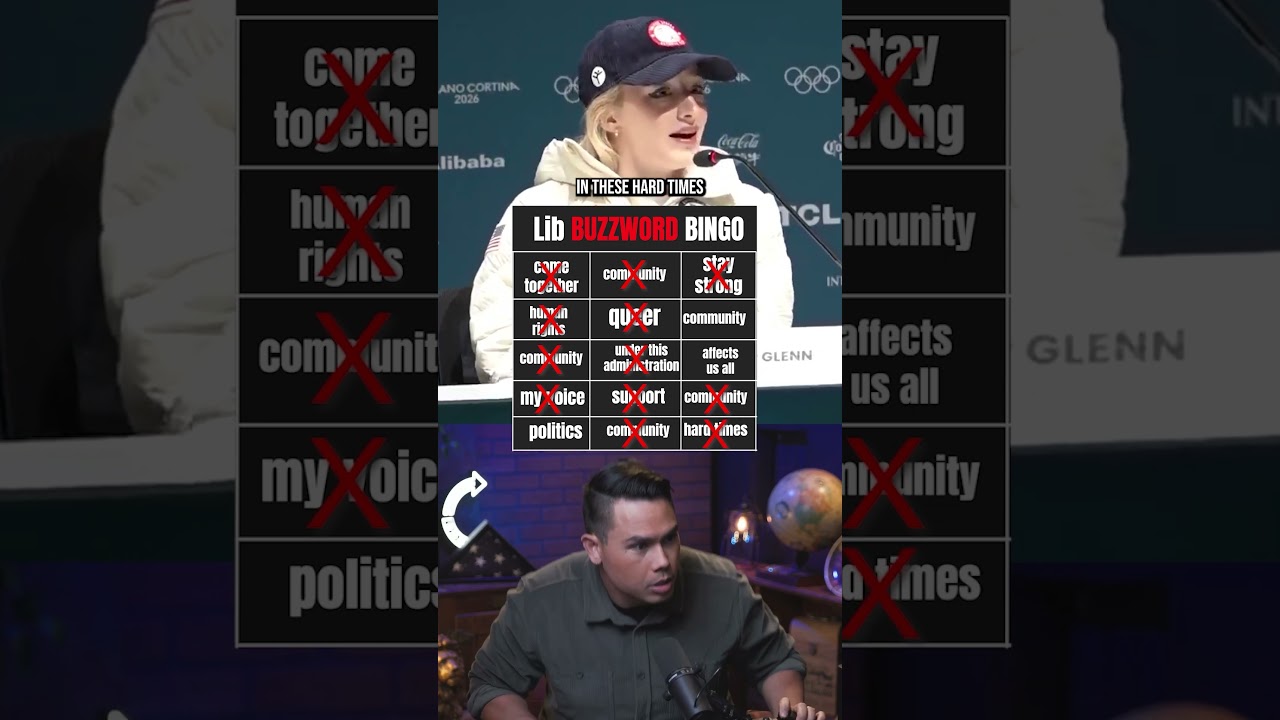 US Olympic Figure Skater Amber Glenn Hits Just About Every Lib Buzzword