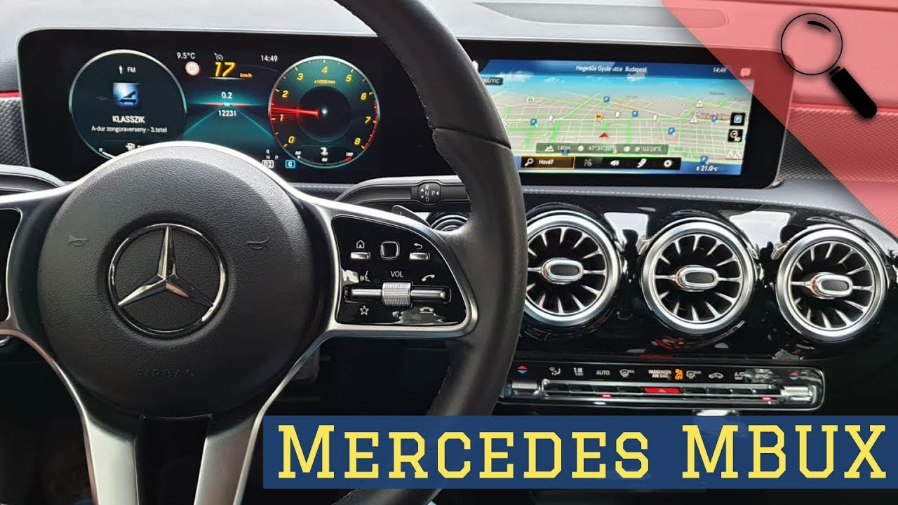 HANGGAL is irányítható a Mercedes fedélzeti rendszere