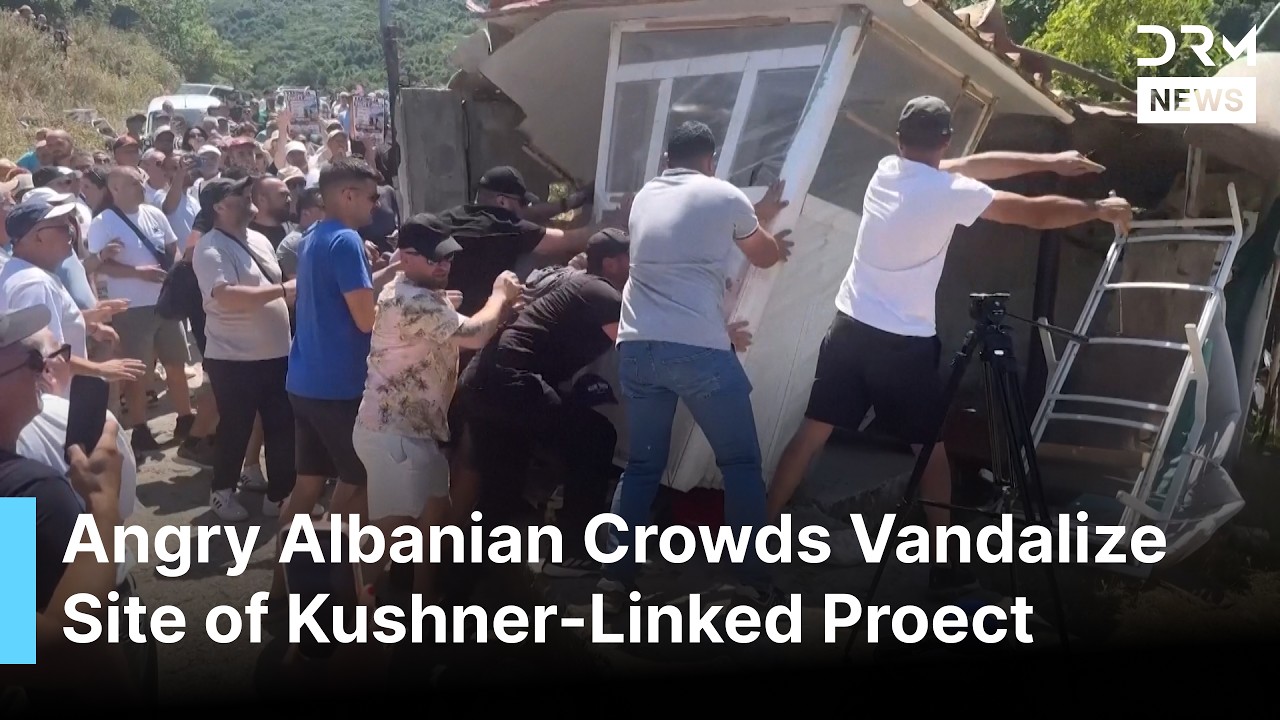 Albanian Protesters Storm Construction Site Amid Fury Over Jared Kushner's Project | AC1G