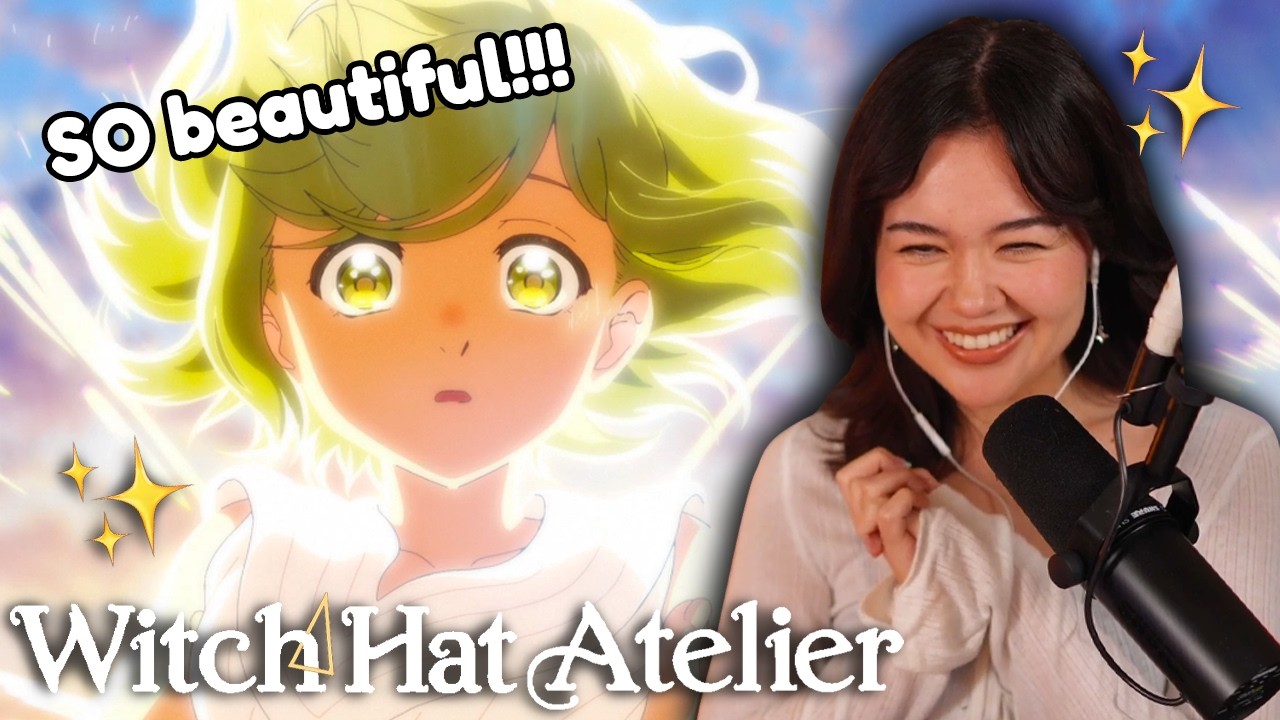 This is a MUST WATCH 😭🤍 (WITCH HAT ATELIER Episode 1-2 Reaction!)