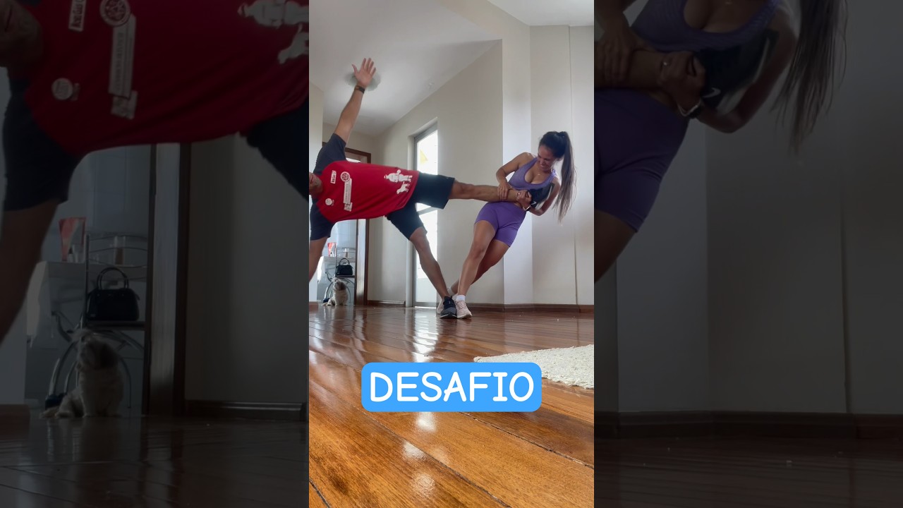 DESAFIO CASAL #challenge #desafio #casal #casalcom&eacute;dia #fitness #funny #memes