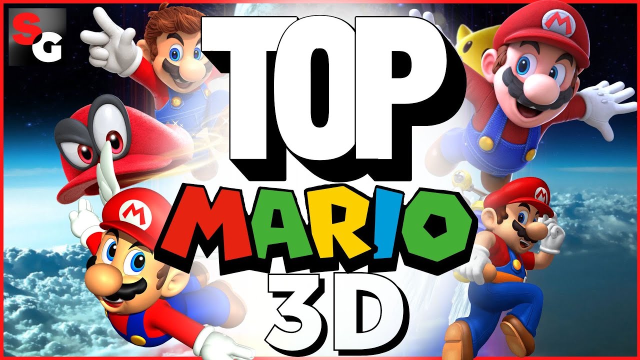 🥇Le TOP des jeux MARIO 3D