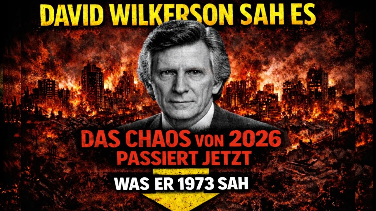Prophet David Wilkerson: Er sagte das Chaos von 2026 voraus – Was er 1973 sah, geschieht.