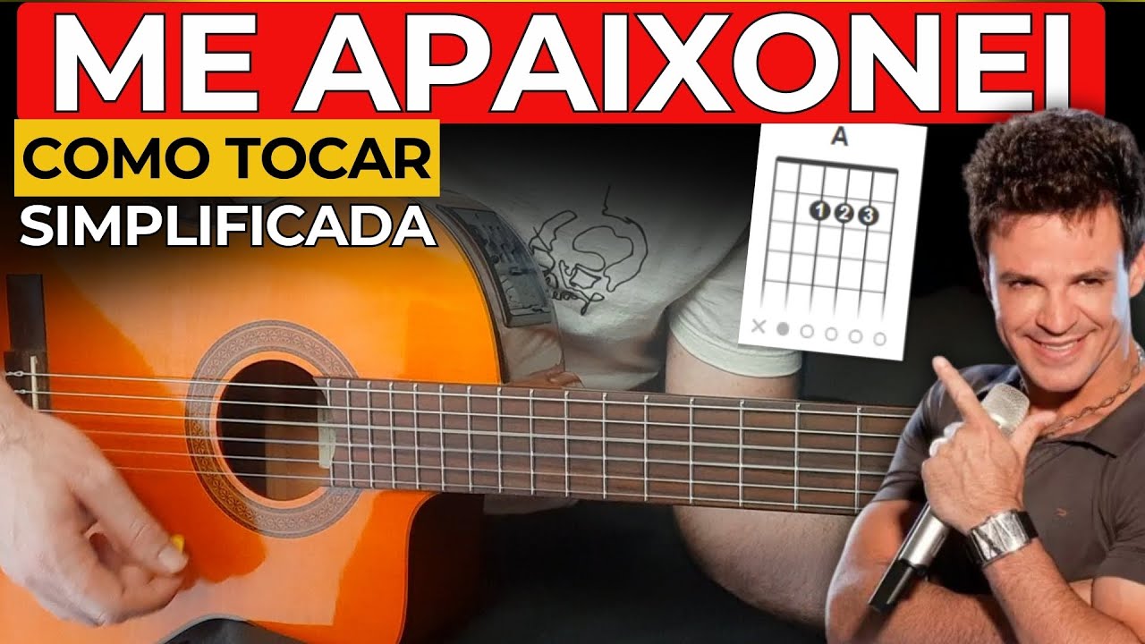 Me Apaixonei - Como tocar no VIOLÃO - Eduardo Costa