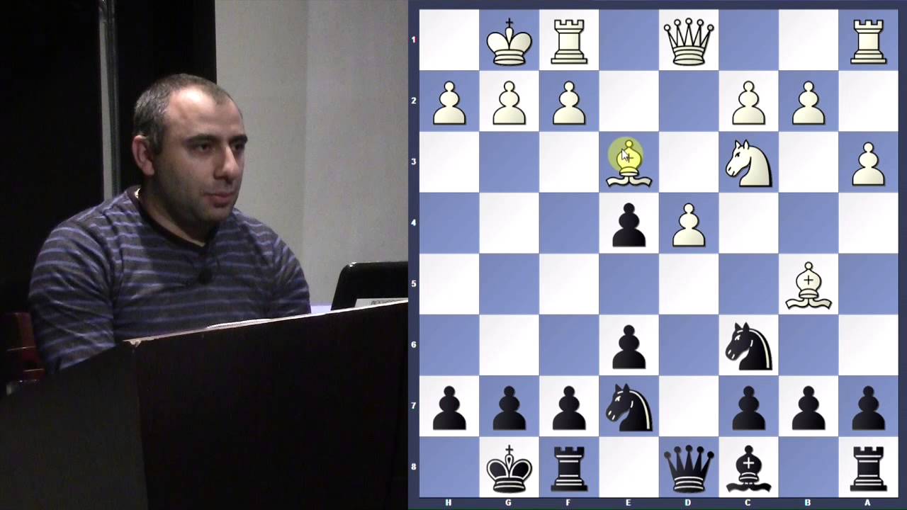 Французская защита, вариант Винавера, миттельшпиль - GM Varuzhan Akobian