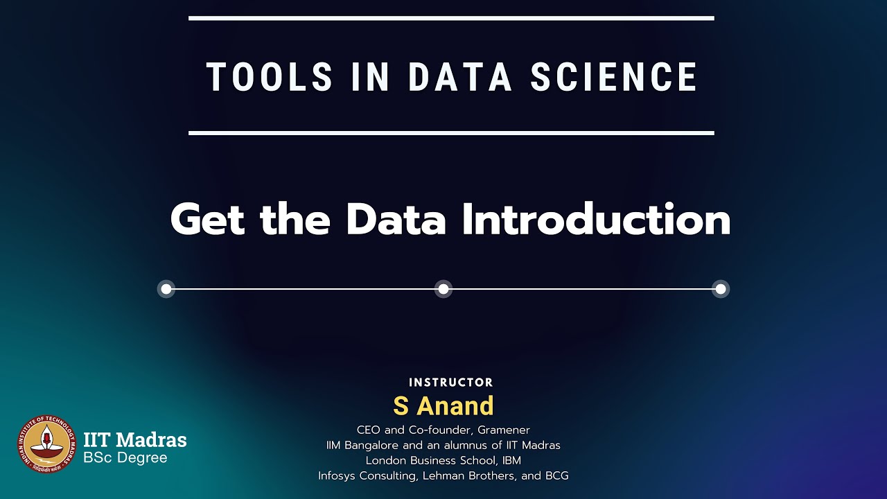 Get the Data Introduction