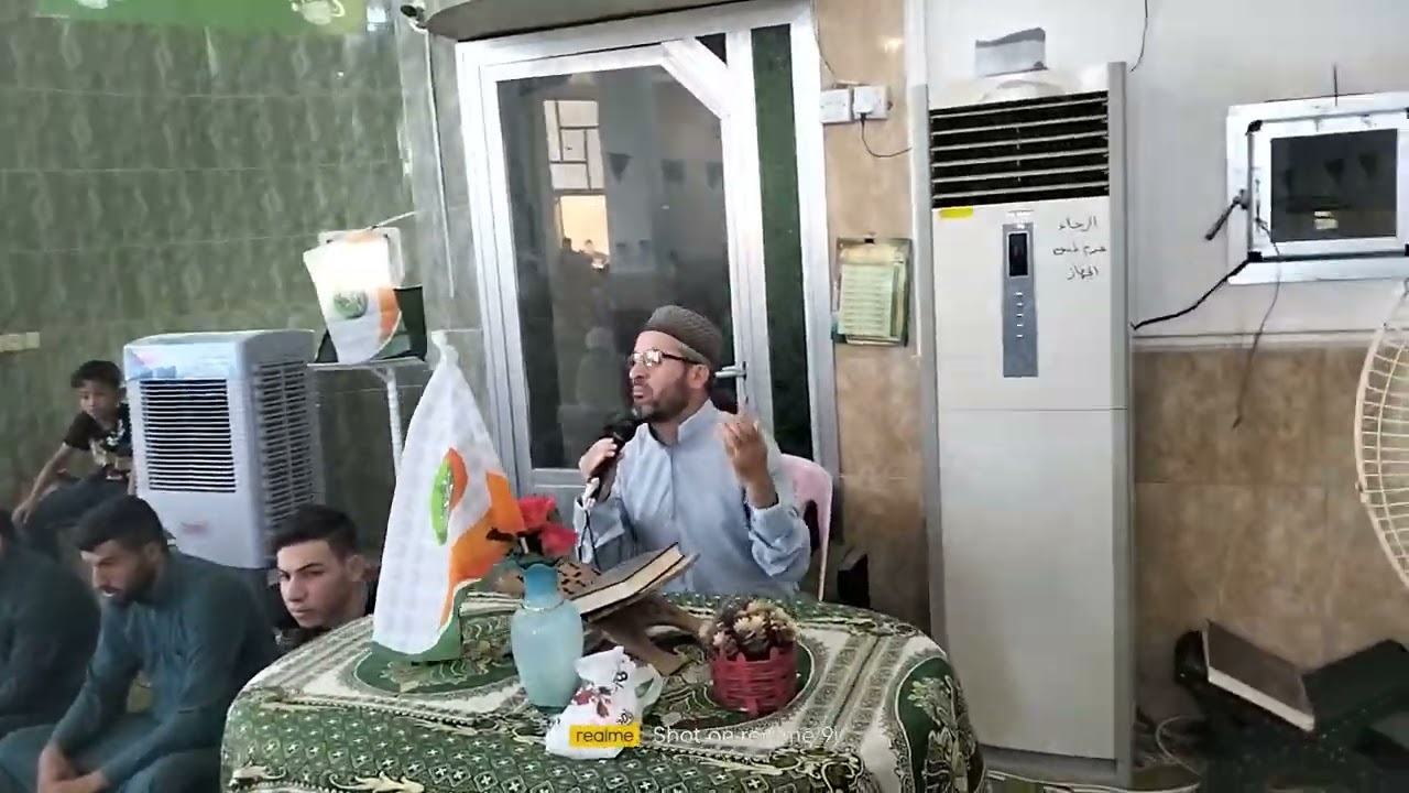 كلمه لشيخ صهيب والمداح ابو بلال في جامع الهدى بمناسبة مولد سيدنا محمد