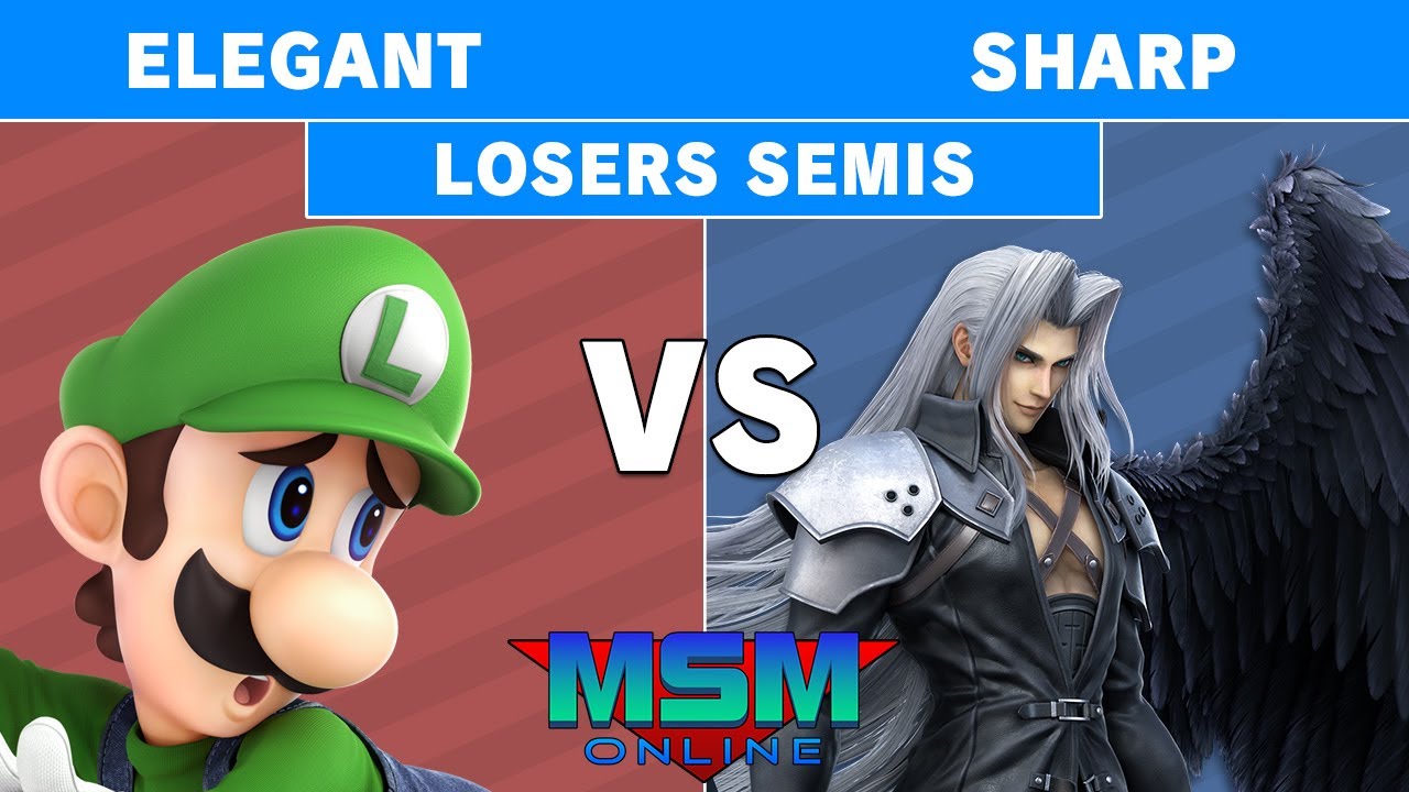 MSM Online 44 - Elegant (Luigi) Vs. Sharp (Sephiroth) - Losers Semis