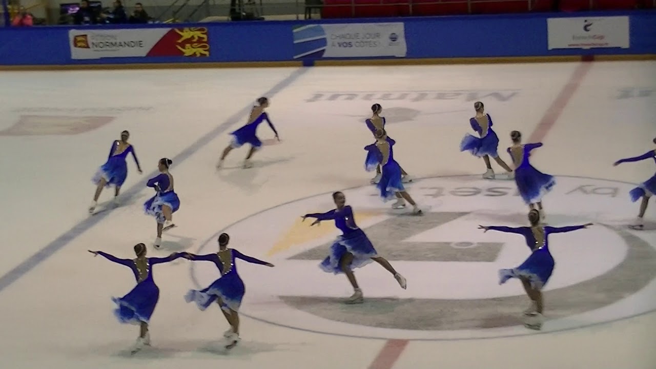 French cup 2019 : Team Junost (Russie) , junior programme libre
