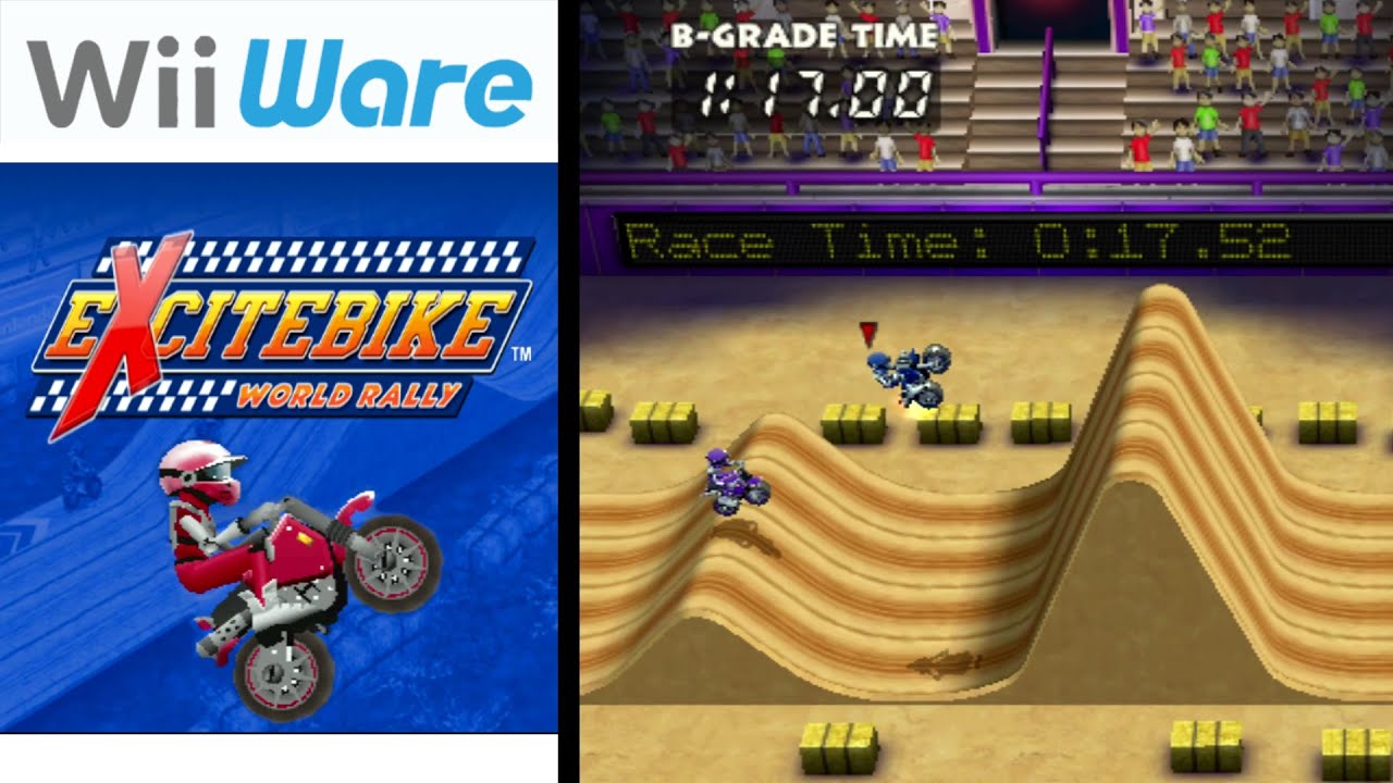 Excitebike: World Rally ... (WiiWare) Gameplay Peek