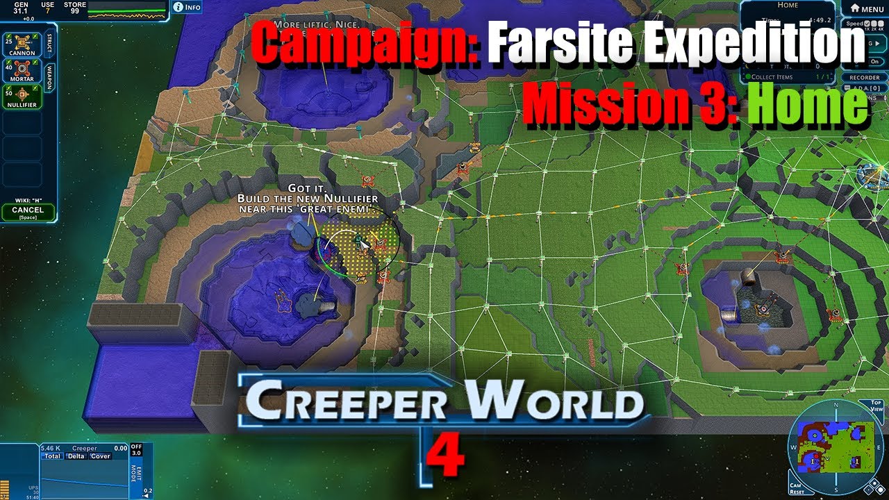 Creeper World 4 - Mission 3: Home - Campaign: Farsite Expedition