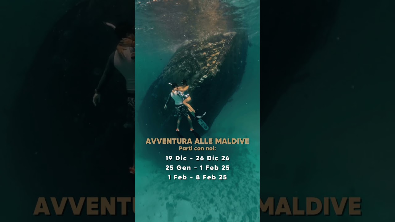 AVVENTURA alle MALDIVE #viaggiodigruppo