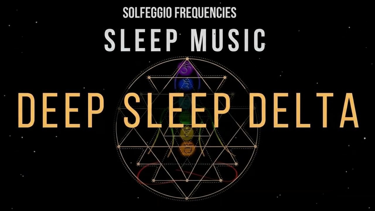 All 9 Solfeggio Frequencies for Falling Asleep Faster and Calm Night Sleep