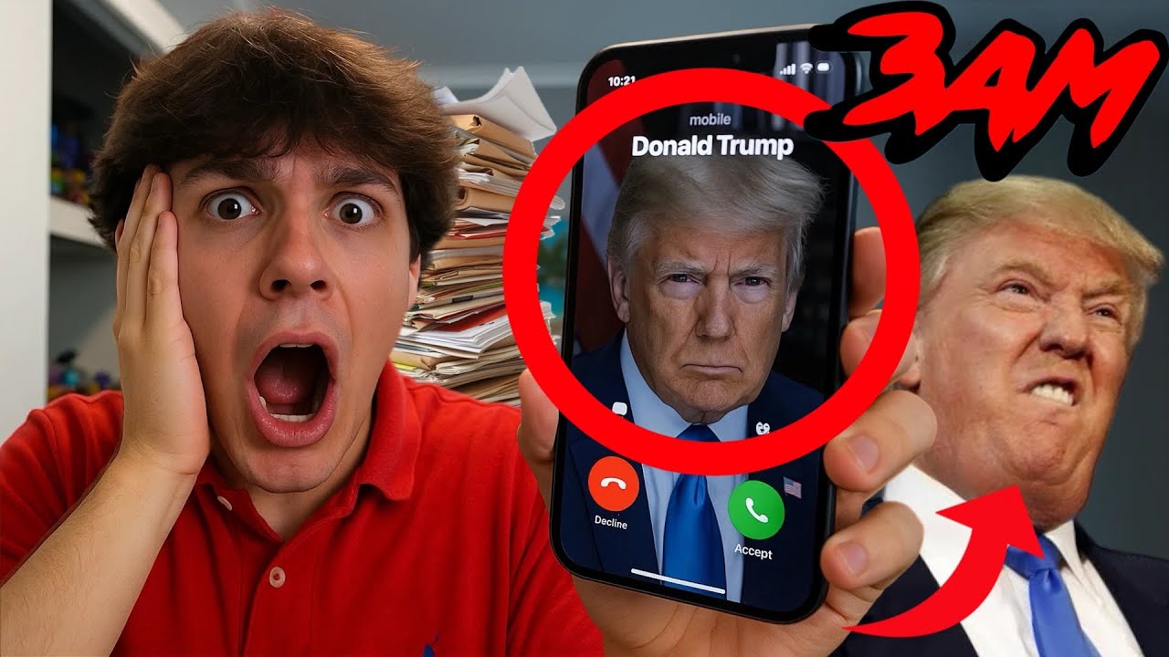 DON’T CALL DONALD TRUMP AT 3AM *HE CAME TO MY HOUSE* 