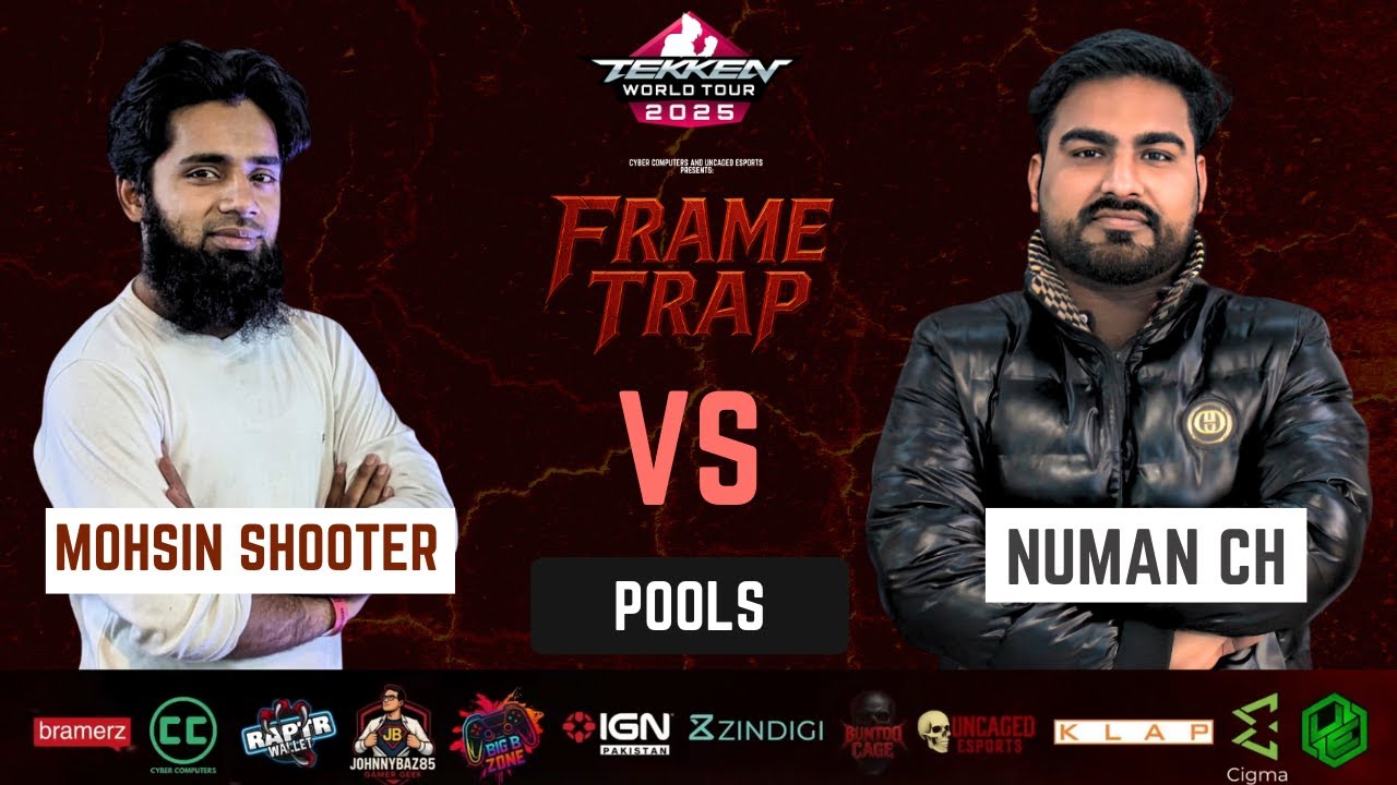 Tekken 8 Frame Trap 25 Pools | Mohsin Shooter (Nina) VS Numan Ch (Steve)