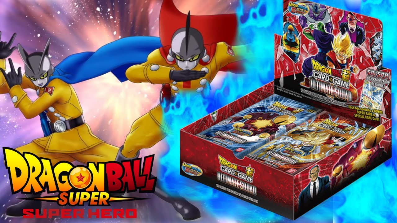 DRAGON BALL SUPER: SUPER HERO MOVIE BOOSTER BOX!