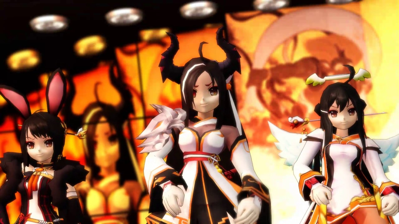 [MMD Elsword] DameYo 「ダメよ♡」  (Ara)