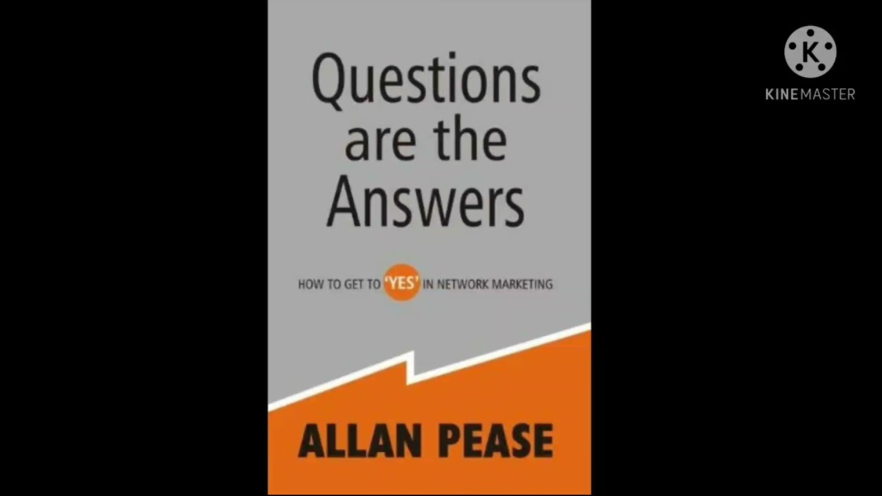 Questions Are The Answers by Allan Pease Audiobook in English Network Marketing Book #successhabits