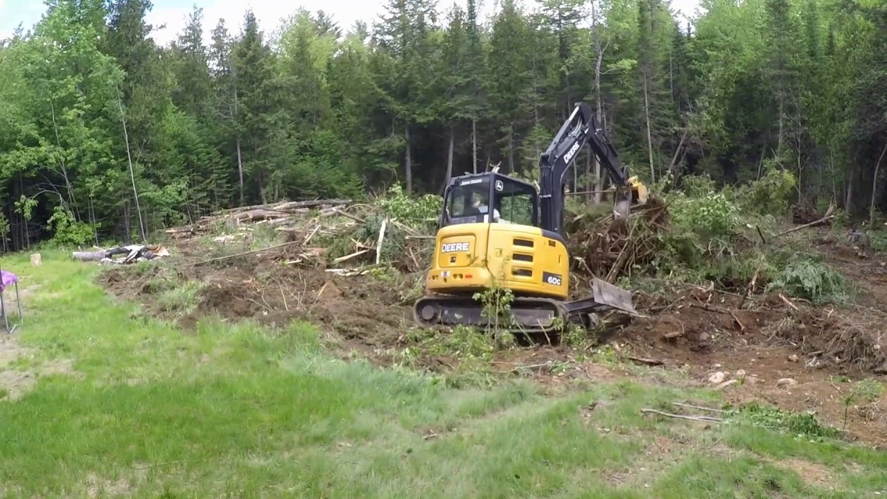 Backyard Expansion Project - John Deere 60G