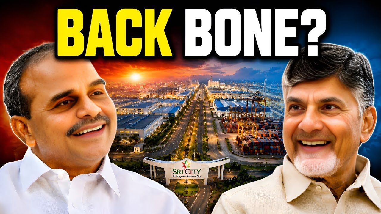 How the $6 Billion Sri City was Built by Andhra's Biggest Rivals | Credit Goes to?