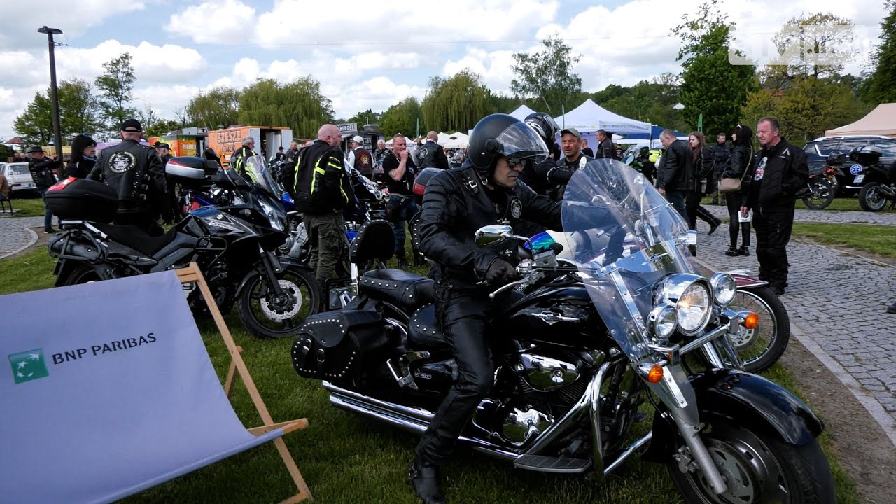 Motocykle zjechały do Sandomierza  Rekordowa inauguracja sezonu