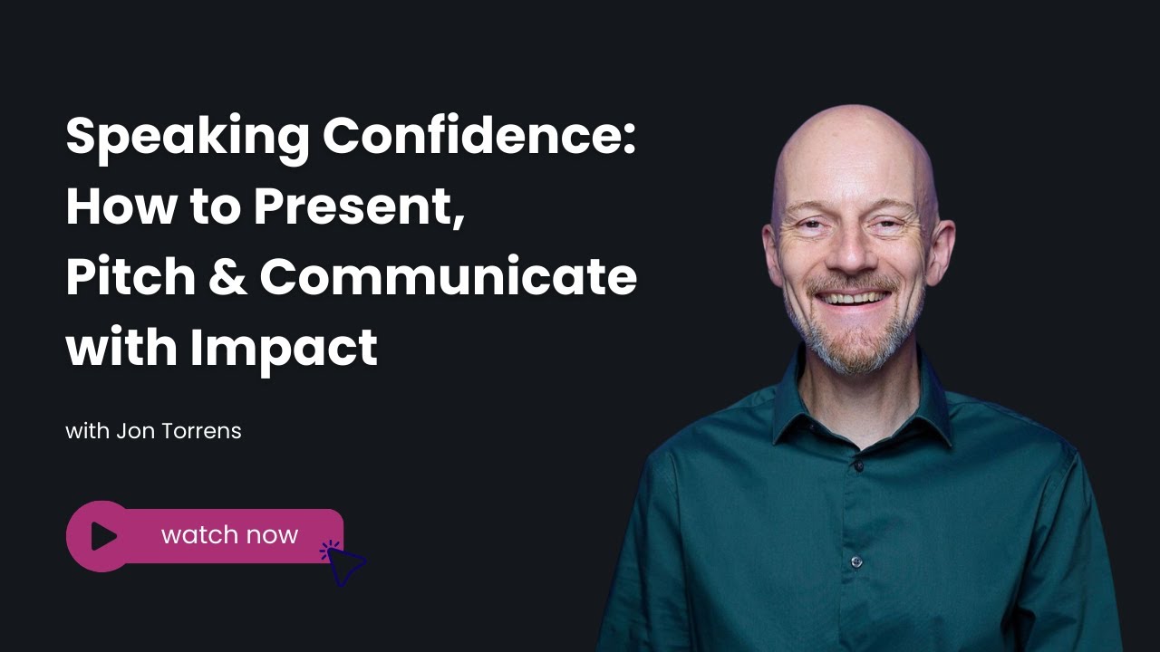 Speaking Confidence with Jon Torrens