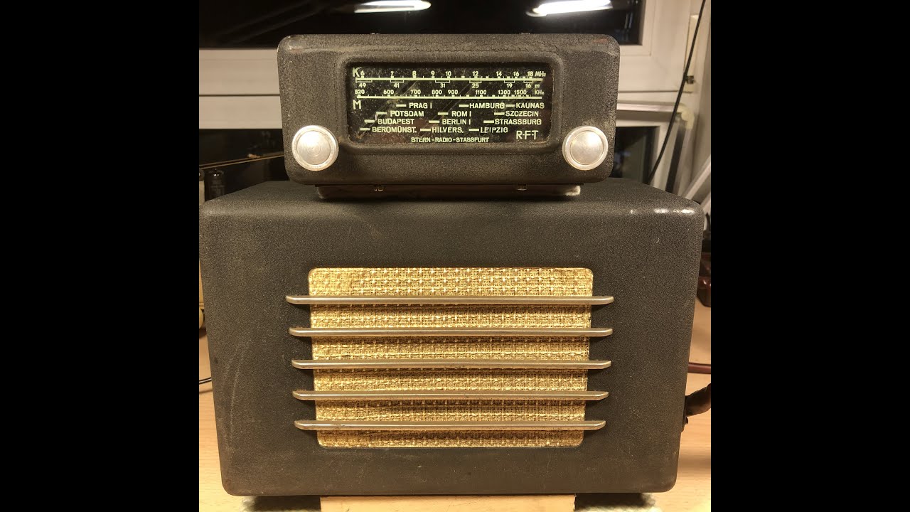 DDR RFT Autoradio Typ S1049C vom VEB Stern Radio Staßfurt Baujahr ab 1952 - 1954