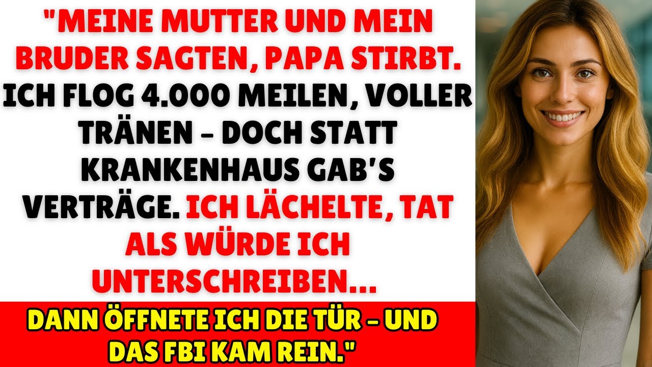 Meine Familie log &uuml;ber Dads Tod &ndash; um mein 8,2 Mio $ Erbe zu stehlen. Doch ich w&auml;hlte die Wahrheit.