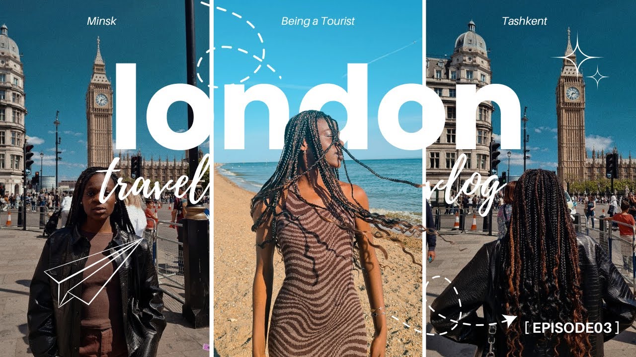 TRAVEL VLOG: Minsk to London, exploring & going to the Beach!!!