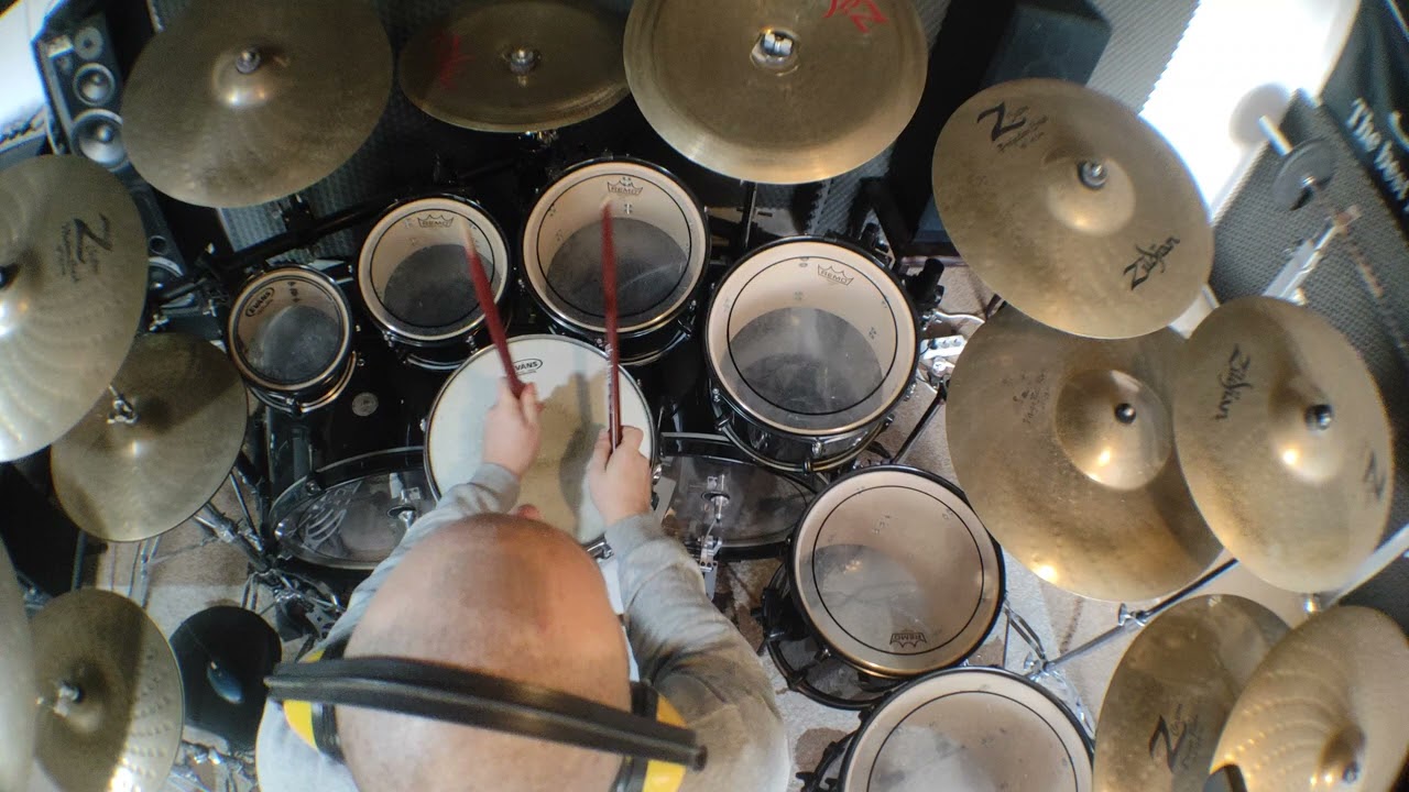 Behemoth - Bartzabel 👹(Drum cover) (4K)(Mareczko drummer na YouTube)(👹🥁🖥️)rock end roll Hall saitan 