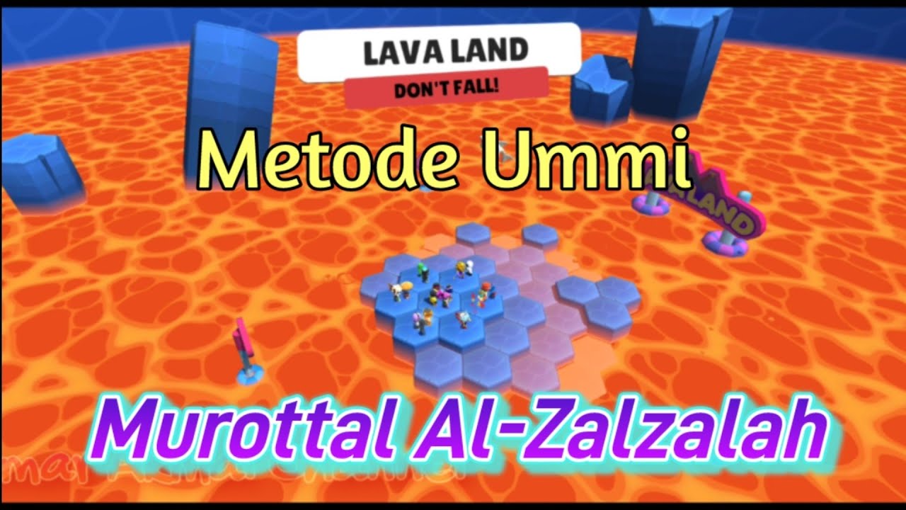 Murottal Al-Zalzalah Metode Ummi || Stumble Guys ||