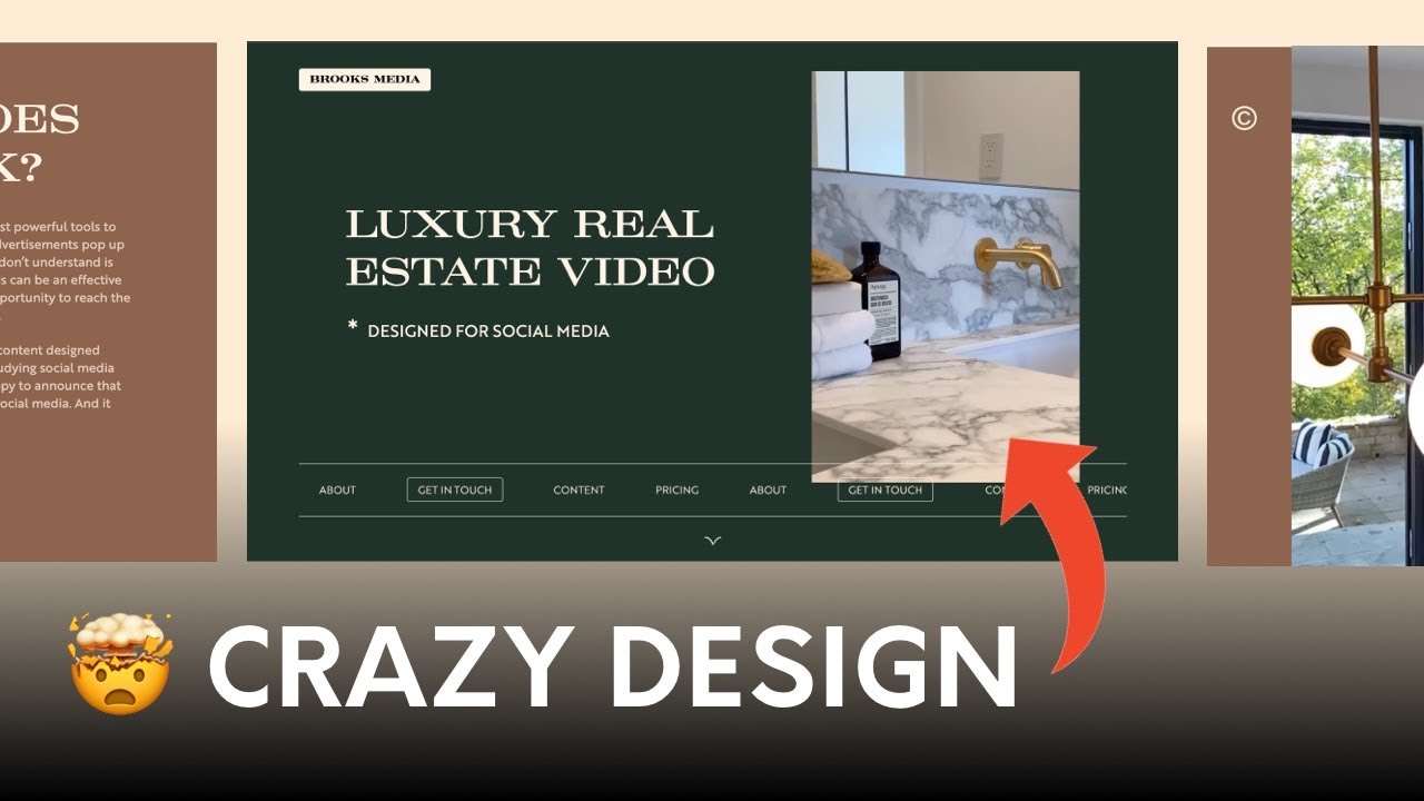 🤯 Luxury Webflow Website Breakdown – How I Built Brooks Media (Real Estate Niche)