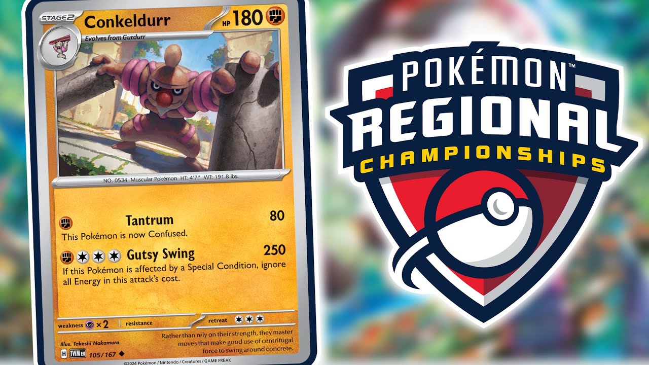 Conkeldurr Started 6-0!? - Frankfurt Pokemon TCG Regional Round 7