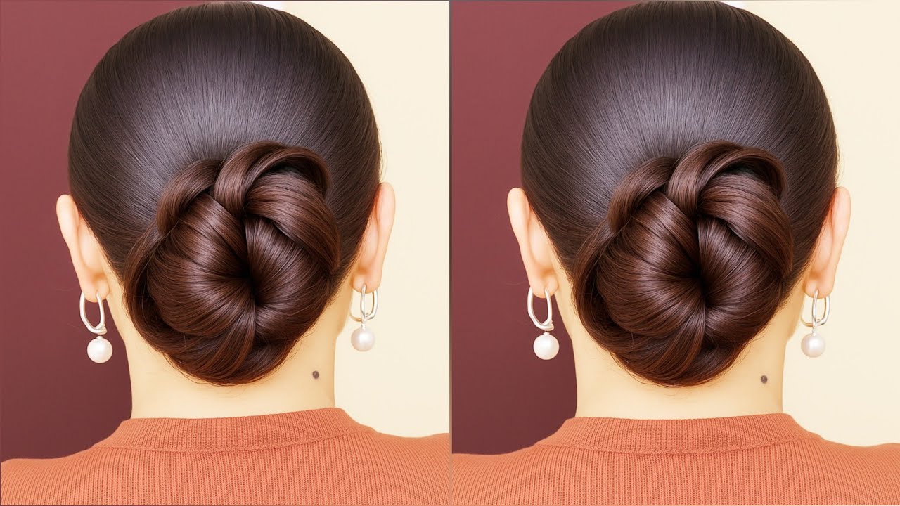 2 Easy Juda Hairstyles for Busy Mornings | Super Neat Bun Tutorial
