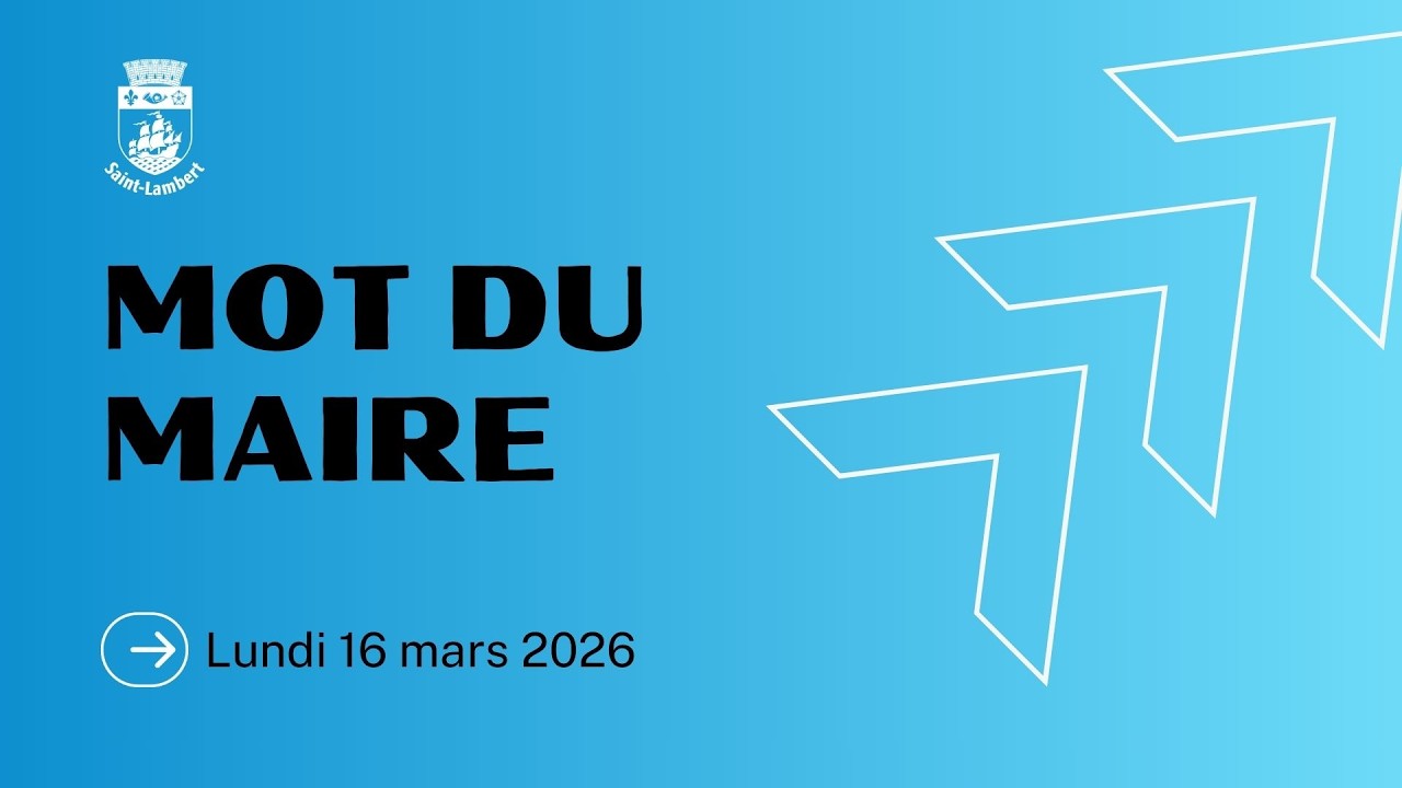 2026-03-16 - Message du maire