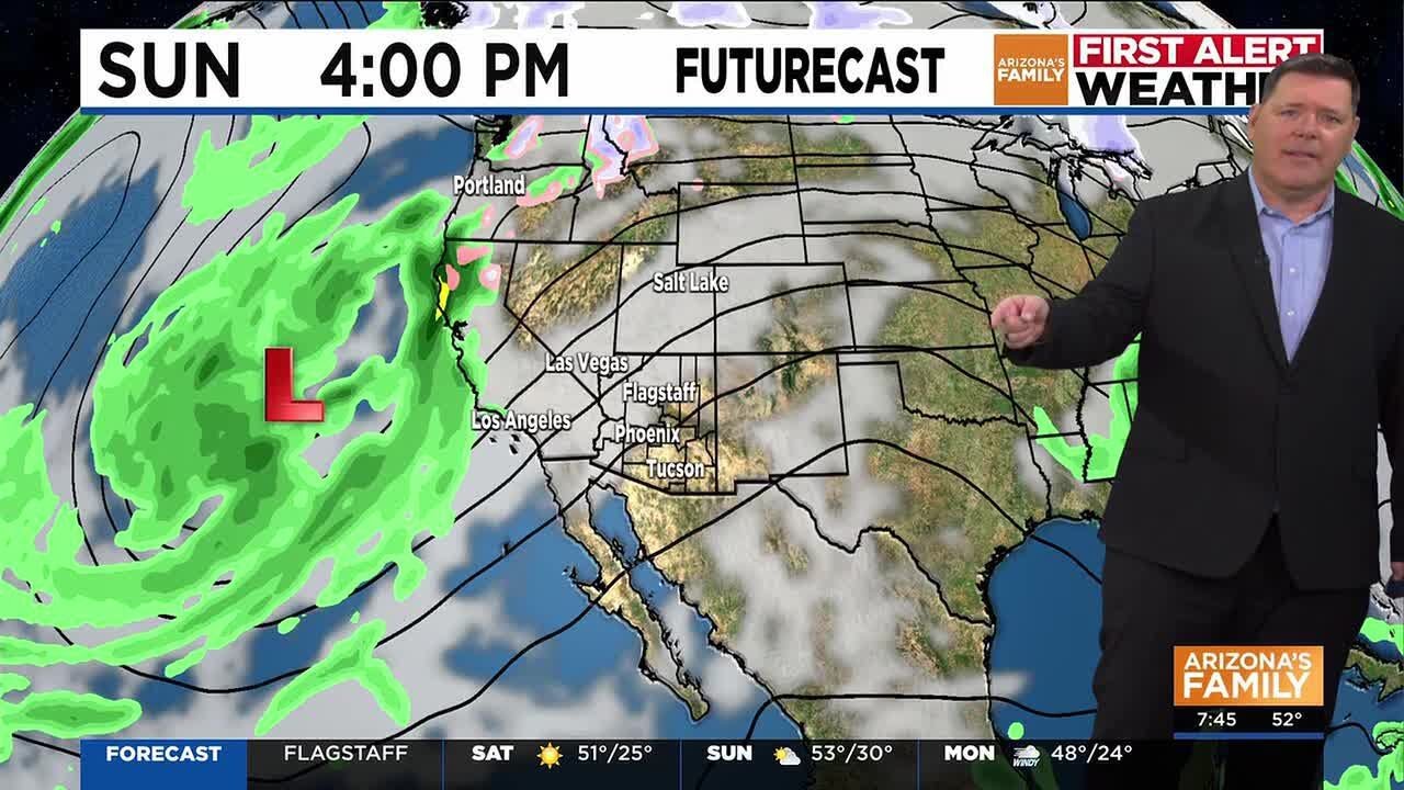 Warm before storms return to metro Phoenix
