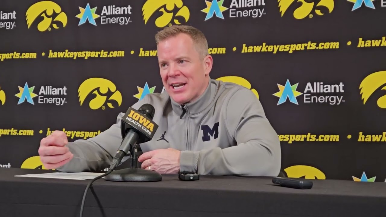 Dusty May Iowa Post Game