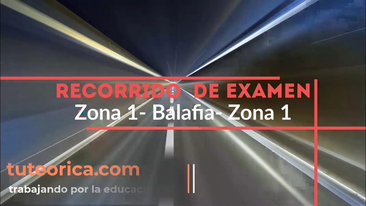 Recorrido examen conducir Lleida Abril 2021