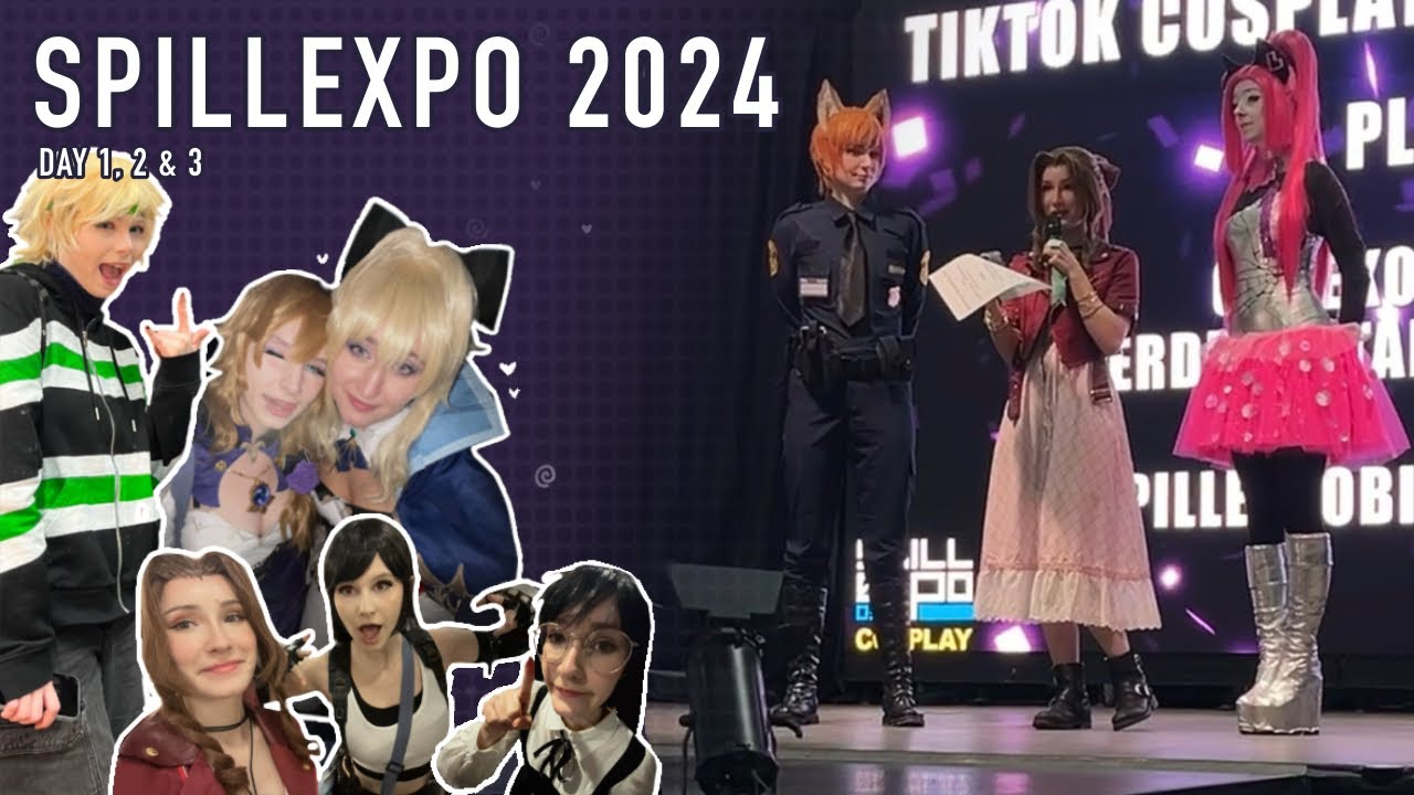 Someone let Scarlet judge a competition! | SpillExpo 2024 Cosplay Convention Vlog