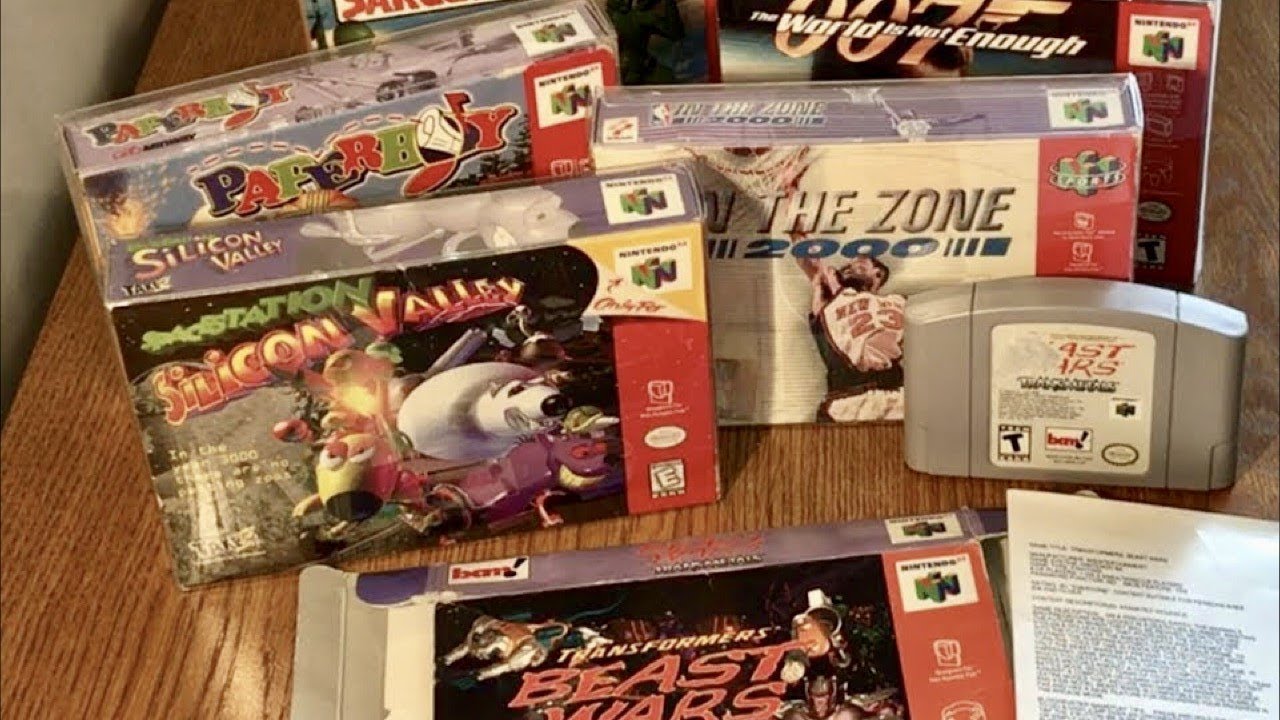 COMPLETE NINTENDO 64 COLLECTION #3! Holy Grail Game & Grand Theft Auto on the N64!