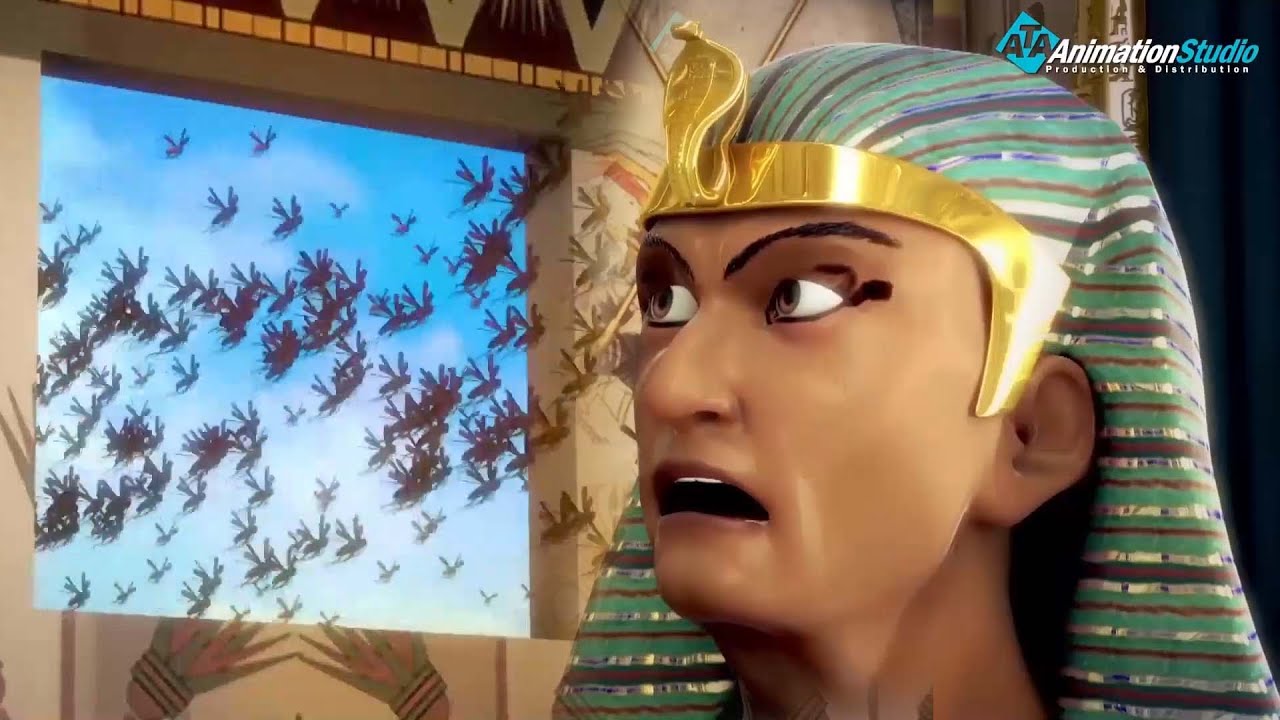 شاهد ما احل علي قوم فرعون بعد ما خانوا العهد مع موسي واستهزءوا بكلمتهم معه 🔥😲