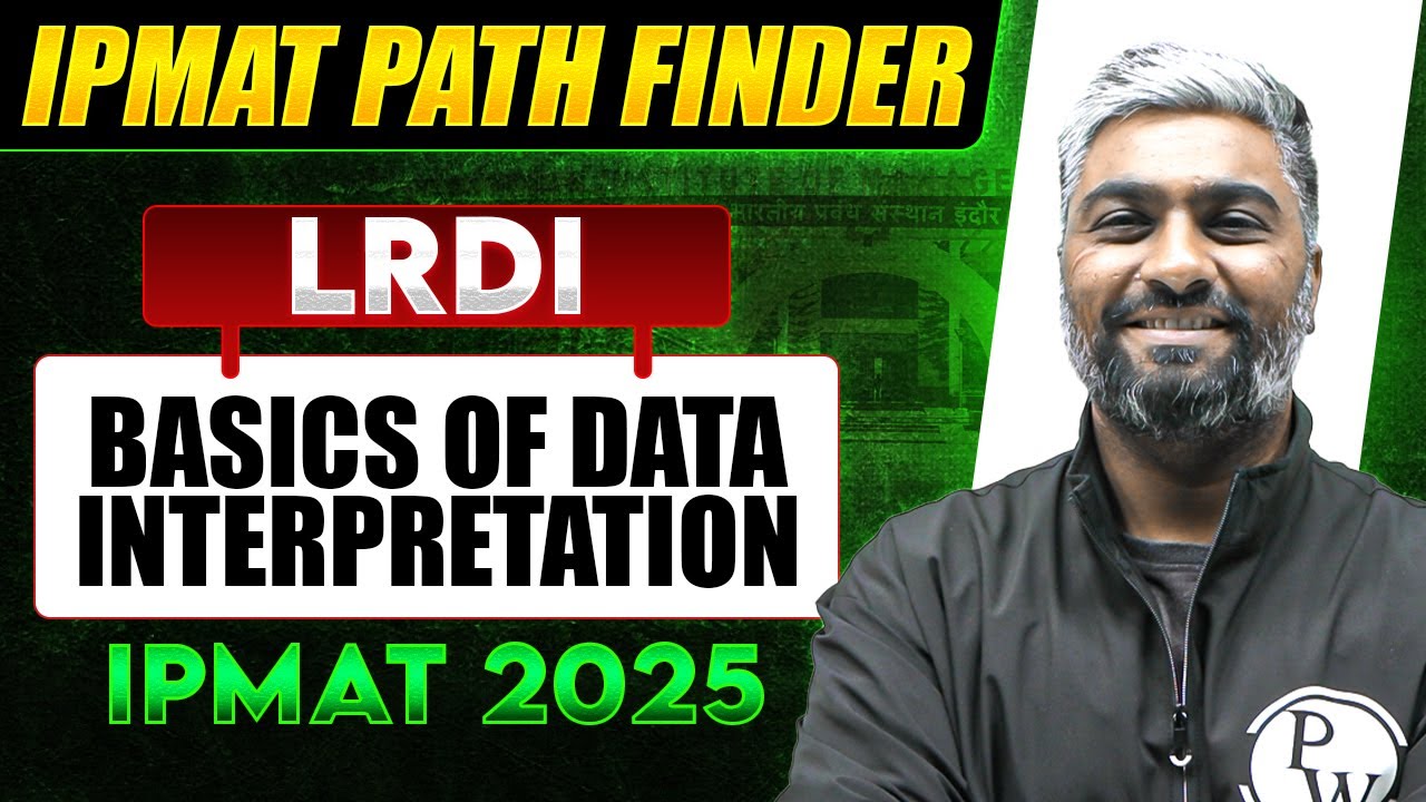 Basic of Data Interpretation | IPMAT DILR 2025 | IPMAT Path Finder