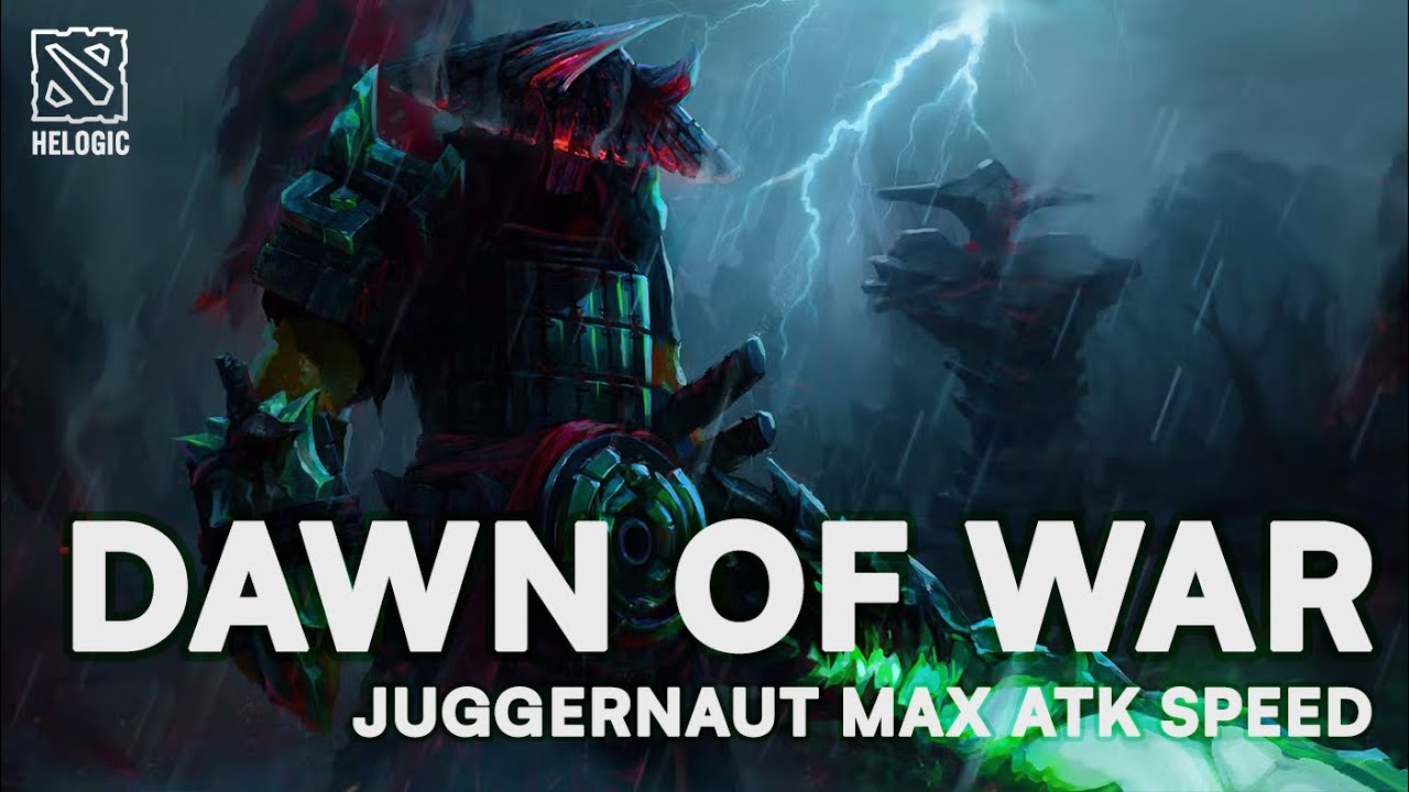 DAWN OF WAR DOTA 2 - JUGGERNAUT MAX ATK SPEED BUILD